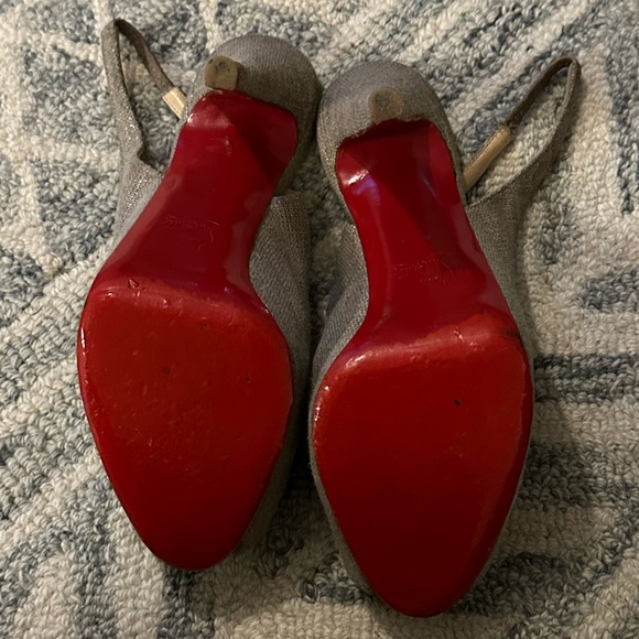 Christian Louboutin Sling Back Heels - Picture 5 of 5